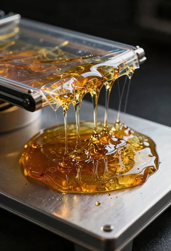 bending adhesion fluid cavitation