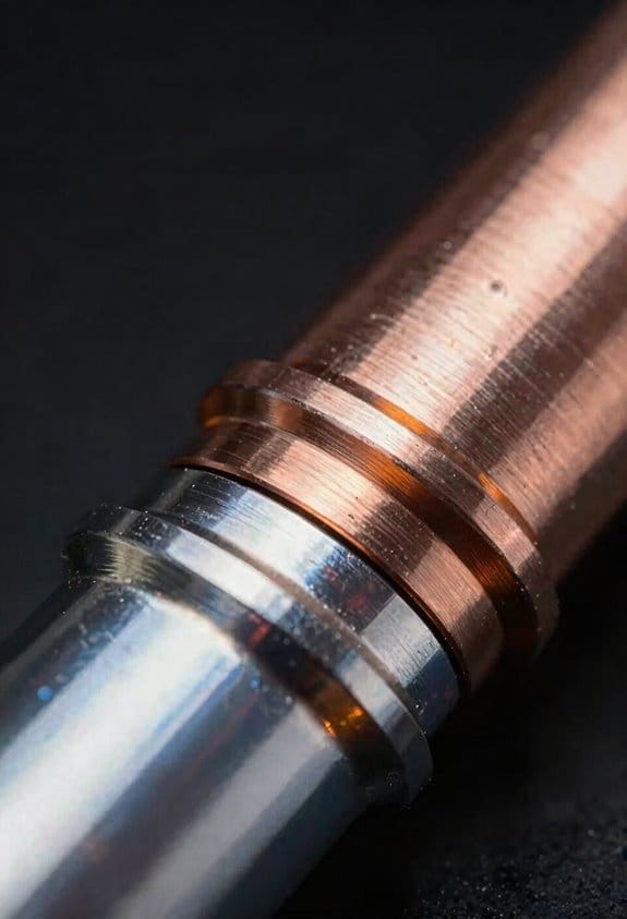 bi metal heatbreak creates gradient
