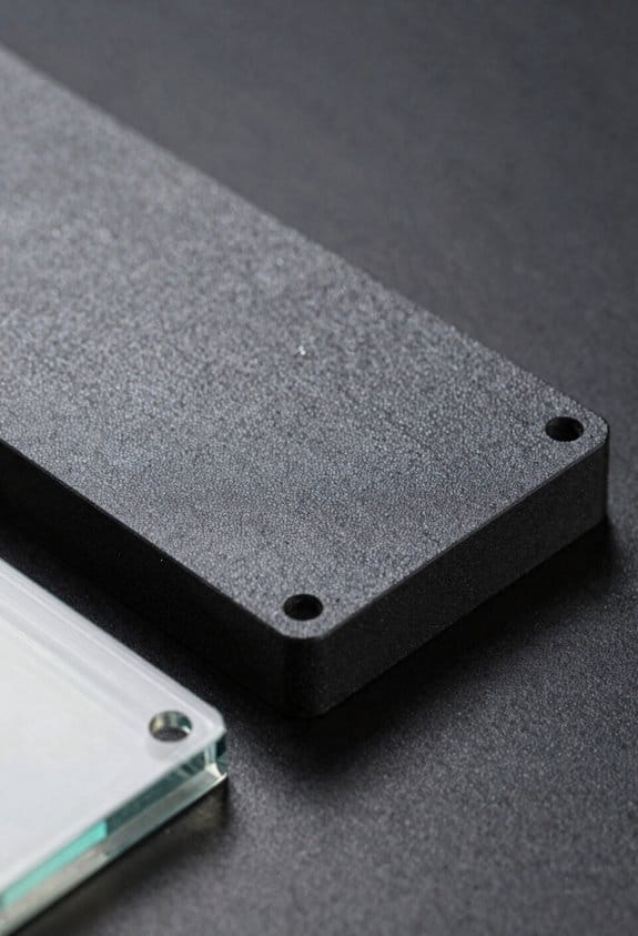 build plate surface adhesion finish