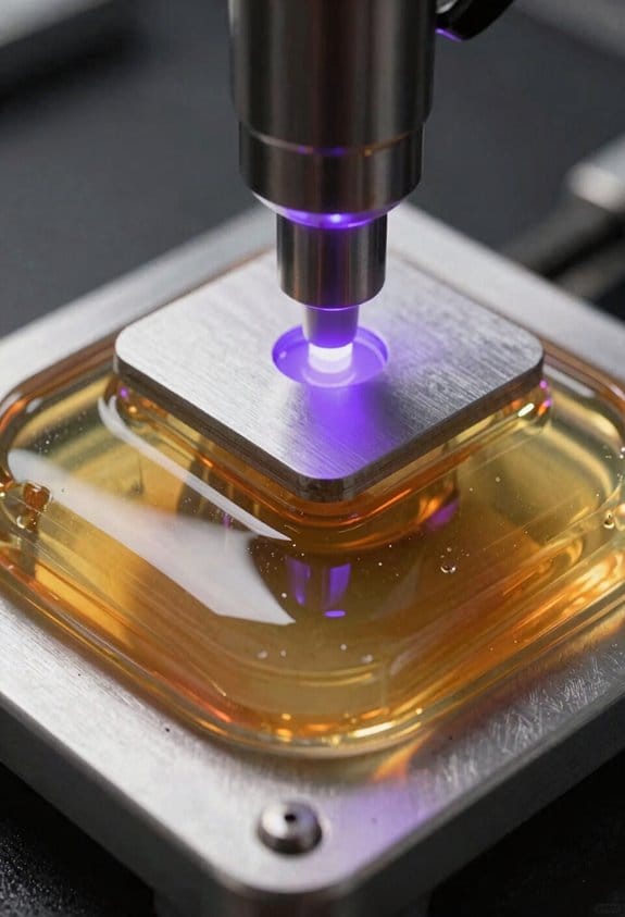 control resin vat temperature