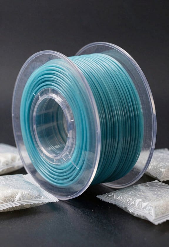 dry desiccant sealed petg storage