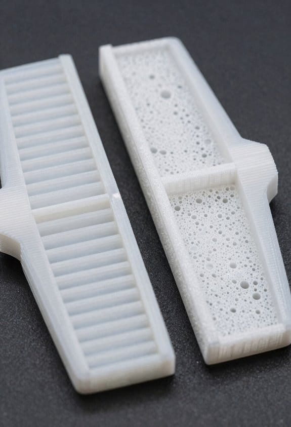foamed for lightweight solid
