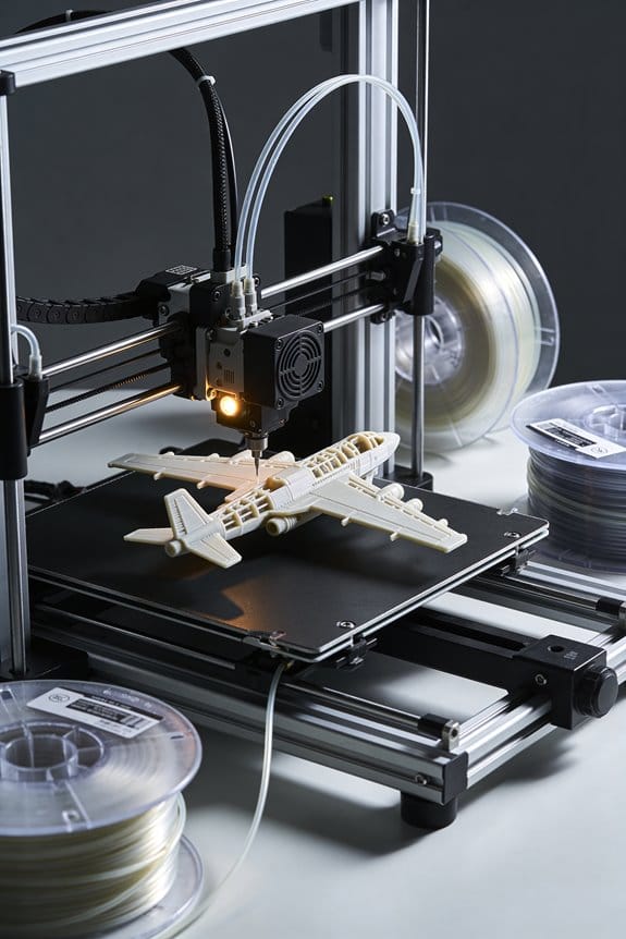 lightweight foamed pla aerostructures
