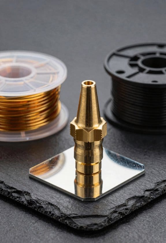 material selection for printed parts