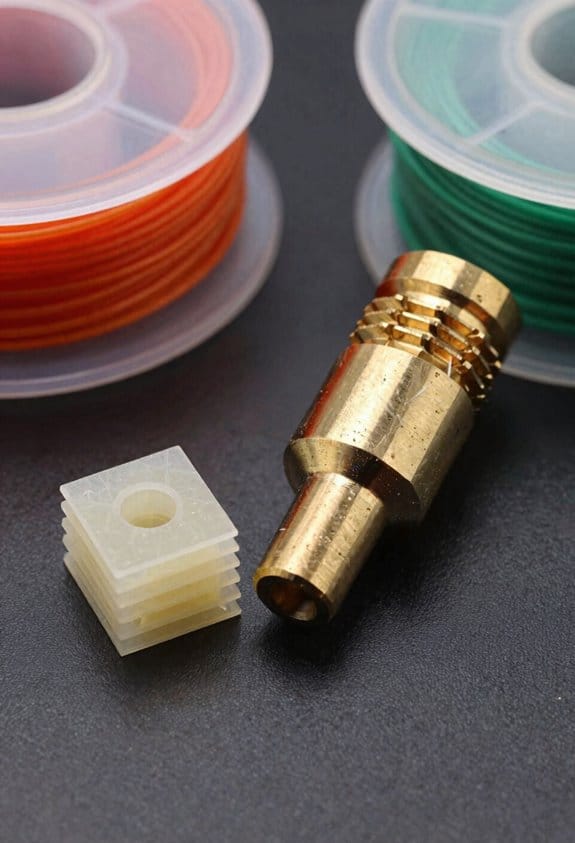 material specific print setting profiles
