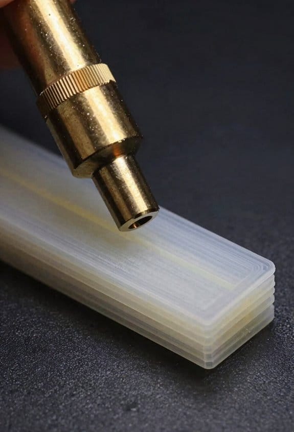 nozzle height ramped seam