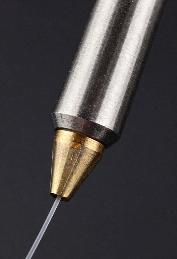 nozzle imprint controls roughness