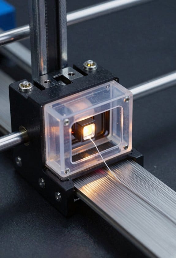 optical filament motion detection