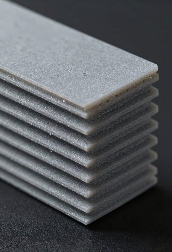 porous printed parts absorb more