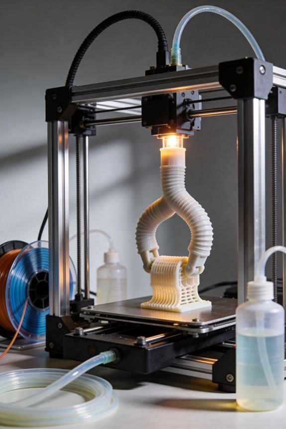 printed soft pneumatic grippers