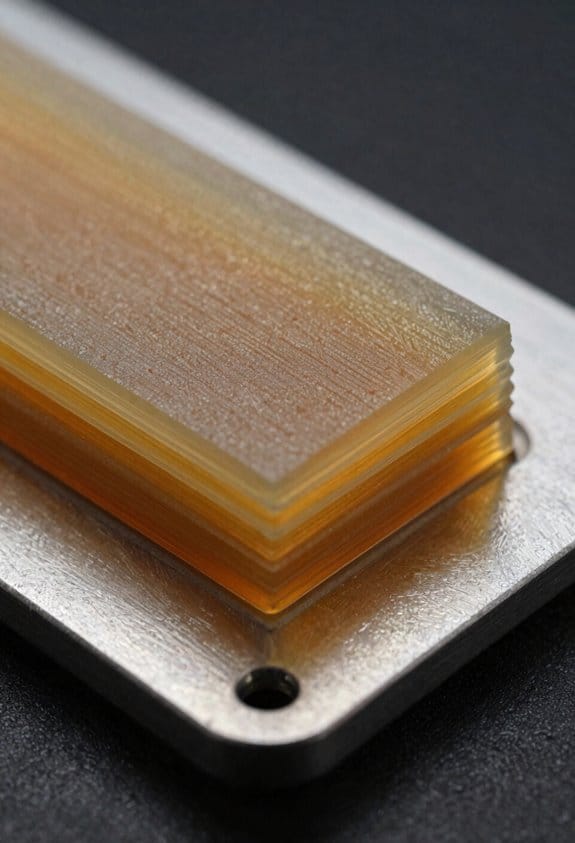 surface specific bed adhesion strategies